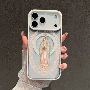 Virgin Mary Magnetic MagSafe Snap Case for iPhone 17/16 Pro Max 15 Pro 14 13 12 Mini 11 XR XS Plus SE Shockproof Slim Protective Cover