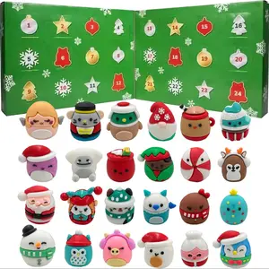 Micromallows Mini Toys Set, 24pcs Adorable Collectibles, Perfect Gift for Kids & Adults, Ideal for Stress Relie