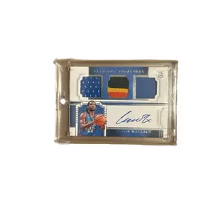 National Treasures Cason Wallace RPA Mint Condition Basketball Card with Jersey Pieces and Autograph