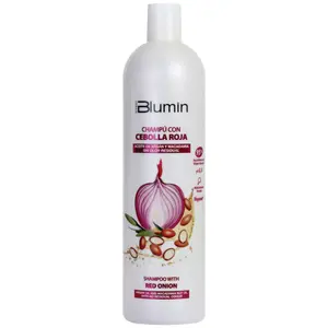 Blumin Shampoo with Red Onion Extract, Argan Oil, and Macadamia that regulates and promotes optimal hair growth, 1000 ml