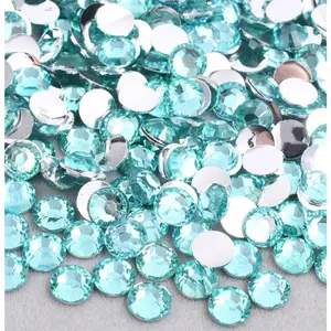 Aquamarine Resin Rhinestones