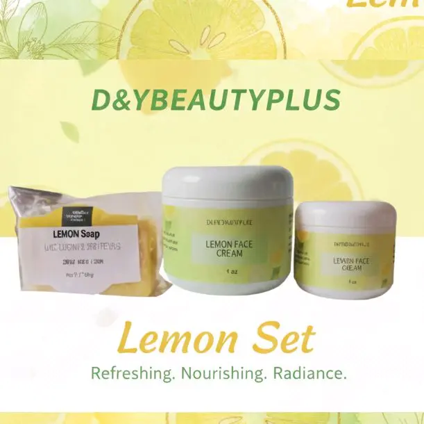 Lemon Cream Set- 7XGrimèl Brightening Skin Repair (3pieces)