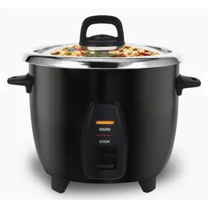 Elite Cuisine 10 Cup Rice Cooker with Stainless Steel Pot