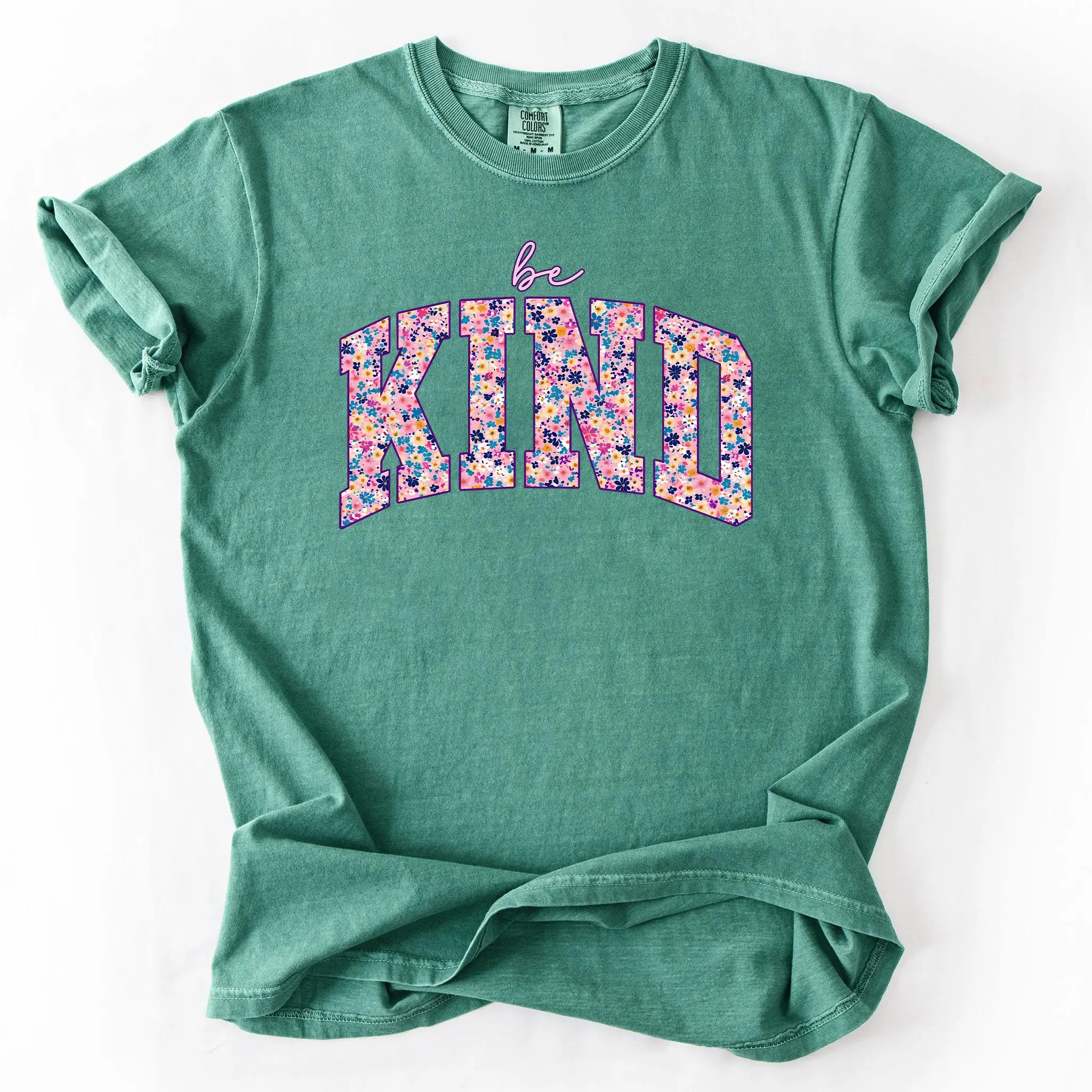 Comfort Colors Be Kind Shirt, Teacher Kindness T-Shirt, Inspirational Shirt, Christian Aesthetic T-Shirt, Elementary Teacher Appreciation Gift Fit Oversized