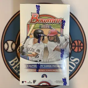 1 PACK - 2025 Bowman Baseball Jumbo Hobby Pack