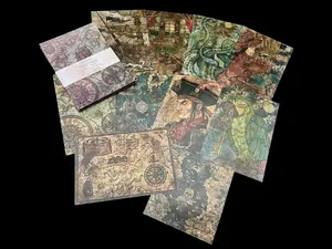 Pirates Vellum Papers & Sticker Set