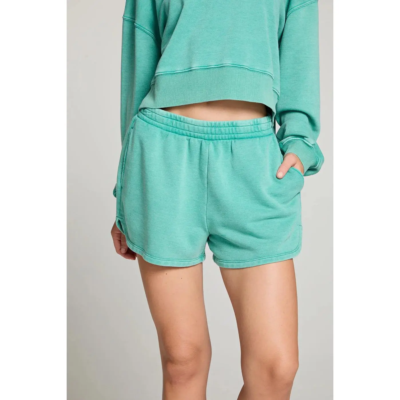 Taylor Clover Green Shorts