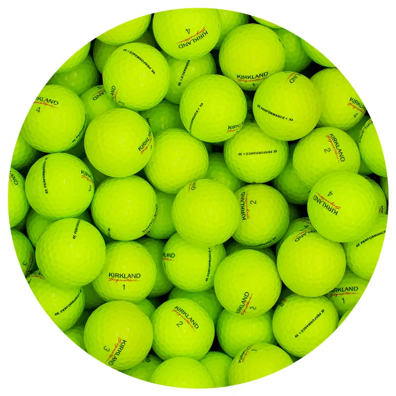 Kirkland Signature Yellow Mix - Mint Golf Balls