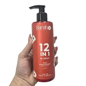 BB Cream 12 in 1 Intense Recovery with Macadamia Oil & D-Pantenol for Hydration Softness Shine Vegan Cruelty-Free 250ml