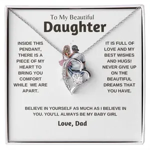 Gift to my Daughter Necklace To my Daughter Gift for my Daughter