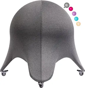 ENOVI Original Starfish Ball Chair, Yoga Ball Chair Exercise Ball Chair Ergonomic Design for Home Office Desk, Stability Ball & Balance Ball Seat
