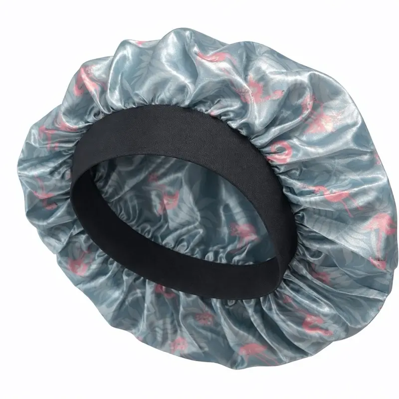 Satin Bonnet with Wide Elastic Band – Protects Styles & Edges | Multiple Colors Available