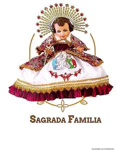 Sagrada Familia. Outfit for Baby Jesus