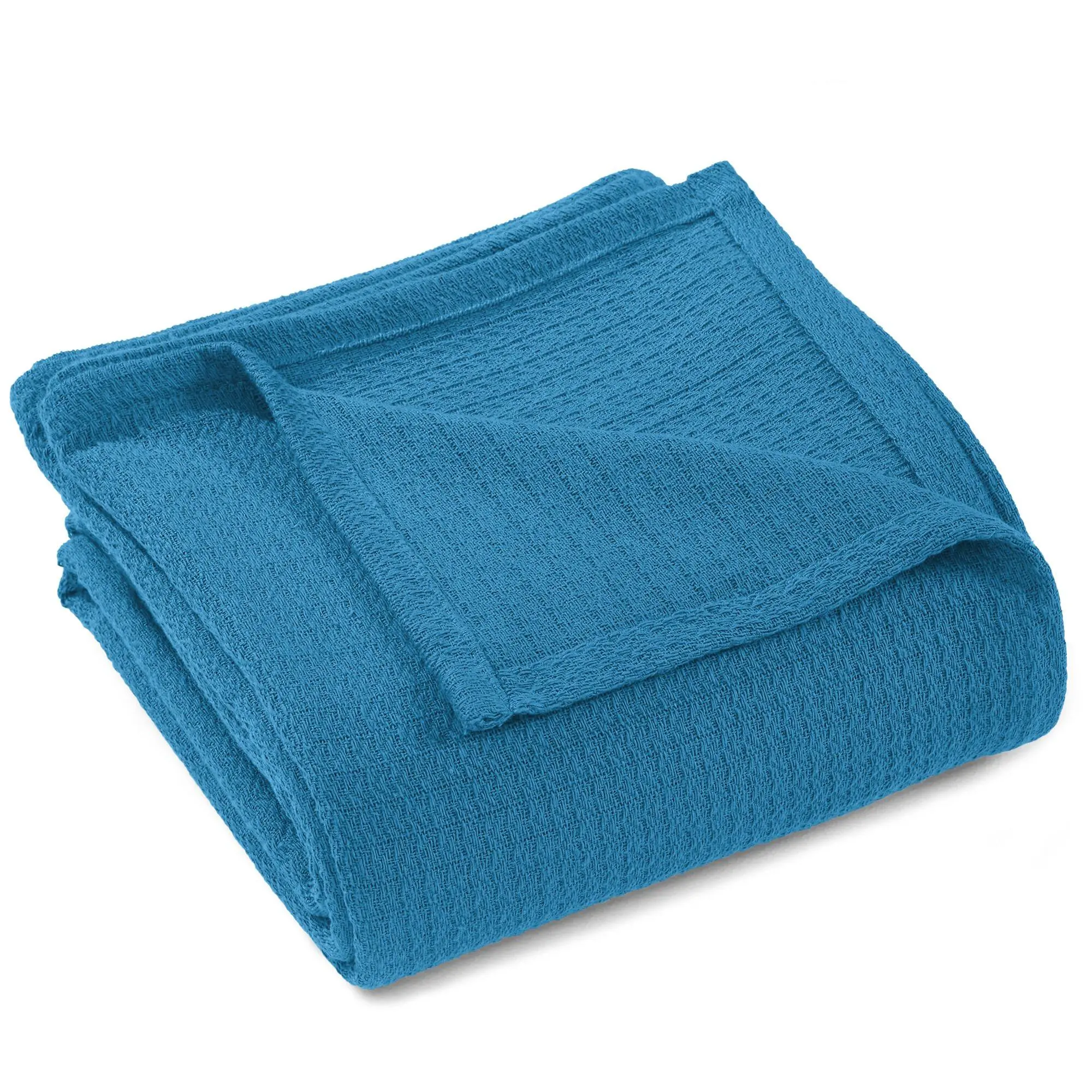 Superior Textured Cotton Weave Throw Blanket Superior Textured Cotton Weave Throw Blanket