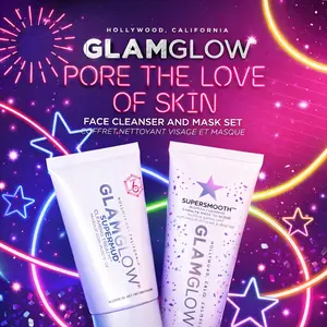 GLAMGLOW Pore The Love Of Skin Face Cleanser And Mask Set