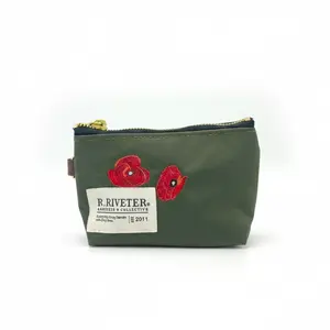 Lucy Mini Zipper Pouch | Poppy Special Edition Fatigue Nylon