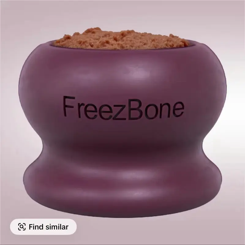 Freezball - Durable Fillable Dog Chew Bone