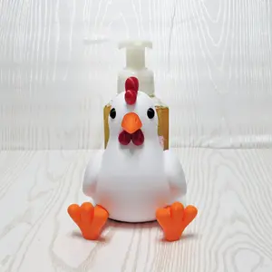 Chicken Foaming Soap Holder for Bath & Kitchen Counters