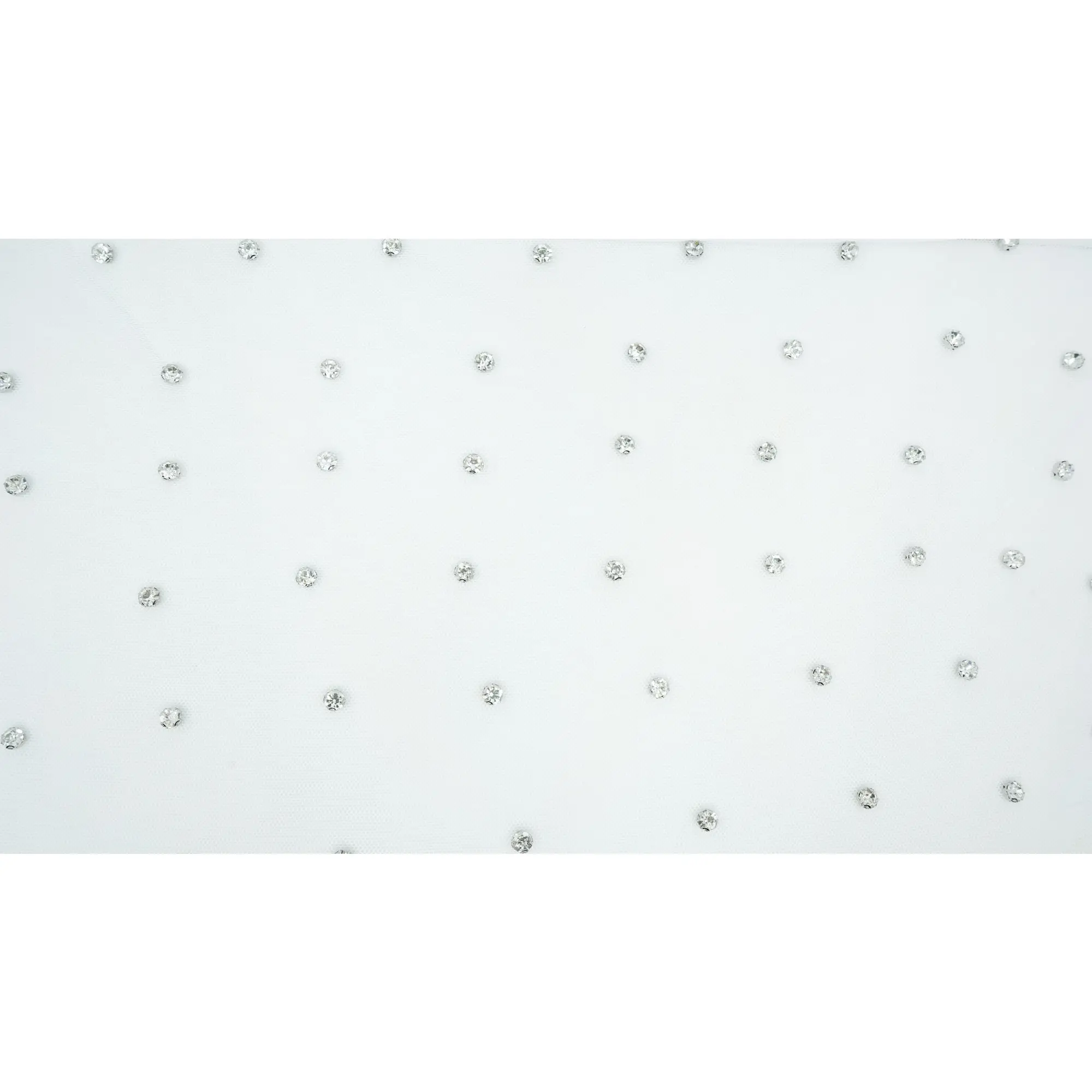 Stellar Rhinestone Stretch Mesh Fabric | Blue Moon Fabrics
