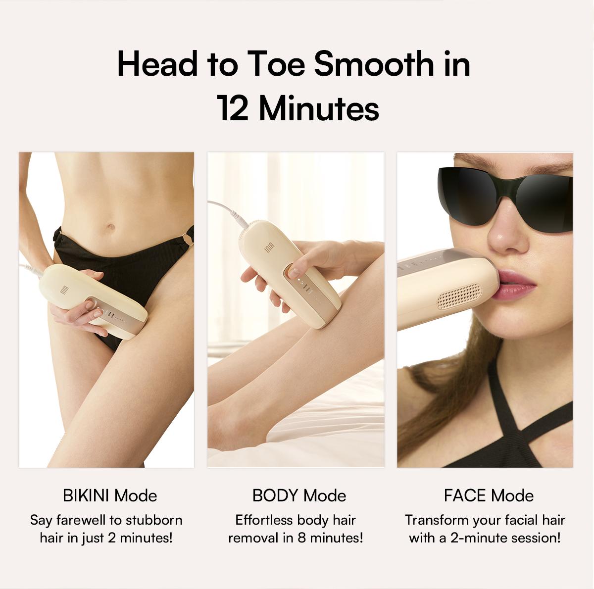 INIA FOND IPL At-Home Laser Hair Removal Device, Hair Root Elimination, 16.5J Energy, Unlimited Flashes, FDA Cleared, 2-Year Warranty, for Women and Men, Best Valentine's Day Gift for Her INIA FOND IPL At-Home Laser Hair Removal Device, Hair Root Elimination, 16.5J Energy, Unlimited Flashes, FDA Cleared, 2-Year Warranty, for Women and Men, Best Valentine's Day Gift for Her