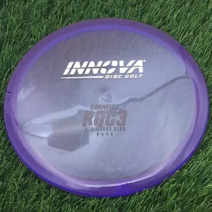 Innova Champion Roc3 with Burst Logo Stock Stamp - 178.6g - Purple