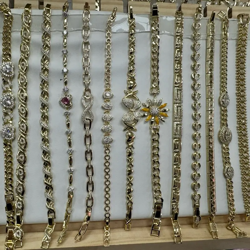 Lote #1  Pulsera Alta Calidad 14k uso diario