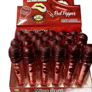 Fiery red lip plumper