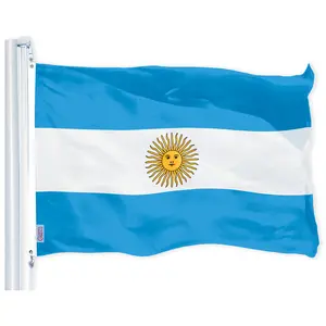 Argentina (Argentinian) Flag 150D Printed Polyester 3x5 Ft
