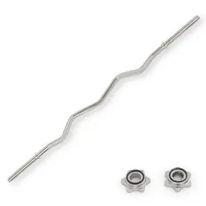 Sunny Health & Fitness 47" Threaded EZ Curl Bar Sunny Health & Fitness 47" Threaded EZ Curl Bar