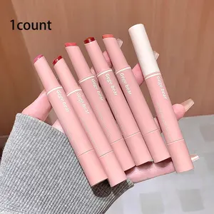 Gege Bear Water Shine Lip Balm, Korean Style Hydrating Solid Lip Gloss, Lipstick, Lip Care, Soft Matte Finish, Daily Use, Lip Hydration, Moisturizing & Long-Lasting