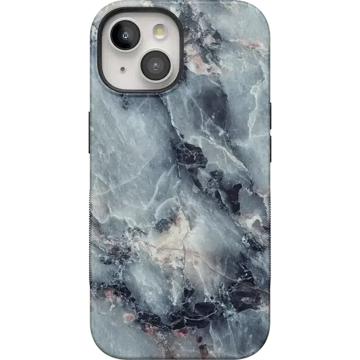 Casely iPhone 15 Plus Case | Deep Sea | Blue Marble | Bold Protective Design | Compatible with MagSafe