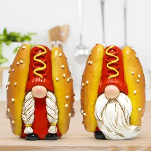 2026 Hodao Summer Hot Dog Gnome Decor – Fun Summer‑Vibe Styling for Gardens & Homes, Perfect Easy Summer Holiday Gift#FathersDay Charm Cottagecore