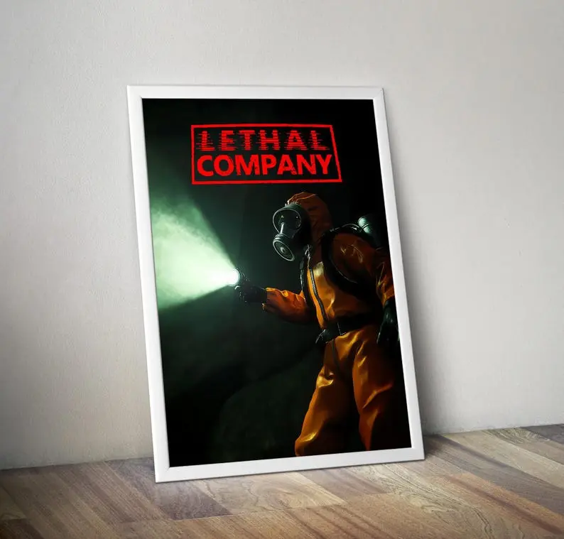 Lethal Company | Lethal Company Poster | Lethal Company Artwork | Gaming Poster