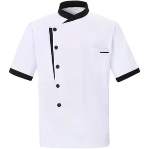 Unisex Chef Jacket Men's Chef Coat Restaurant Kitchen Chef Uniform CFM0016