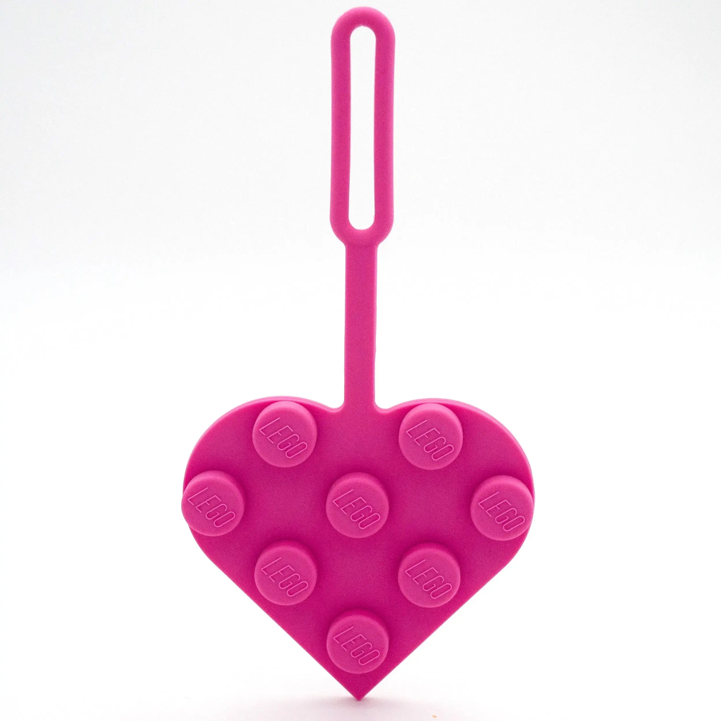 LEGO® Bag Tag 3x3 Heart - Pink (53692)