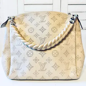 Pre-owned Louis Vuitton FINAL SALE Tote Bags Mahina Babylone Chain BB
