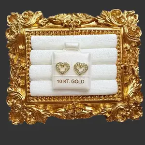 NORA'S-10K Gold Heart  Earrings