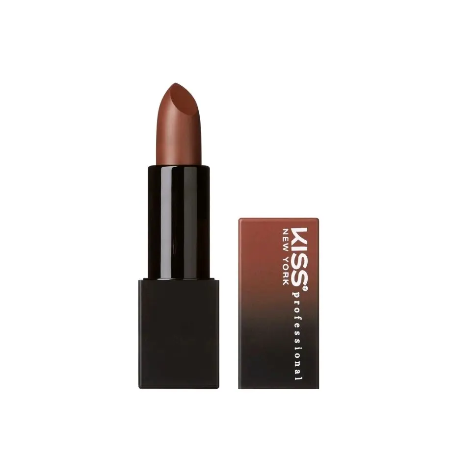 Kiss New York Satin Lipstick Latte Foam