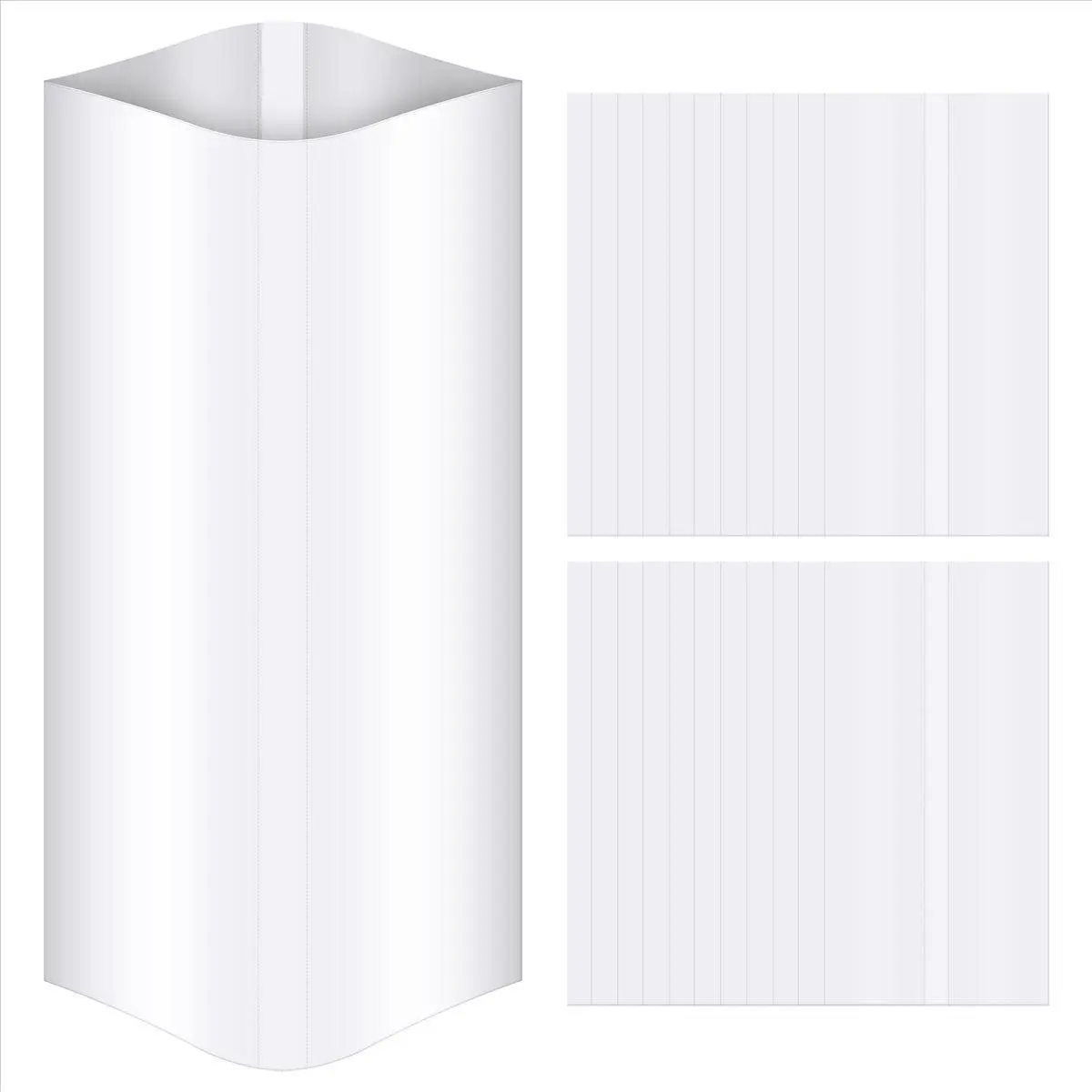 70Pcs Sublimation Shrink Wrap Film 5X10 Inch Heat Transfer Shrink Film Shrink Wrap Bags White Shrink Wrap Bands for Mug
