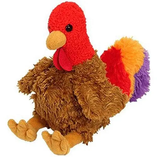 TY Beanie Baby - STUFFINGS the Turkey (BBOM November 2005) (5.5 inch) (2005) MWMTs