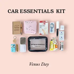 ON-THE-GO ESSENTIALS / Car Emergency Organizer Kit for Women