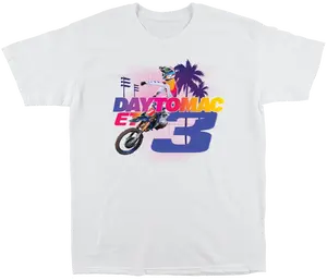 FMF Daytomac ET3 Graphic T-Shirt Sweatshirt Hoodie, Dirt Bike Clothing, Motocross Freestyle Tee