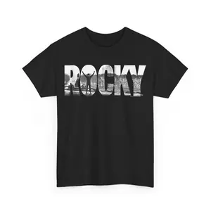 Rocky Logo Fill Unisex T-Shirt Full Color