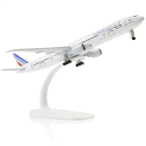 Boeing 777 Air France 1/300 Scale Diecast Model Plane 20CM with Landing Gear