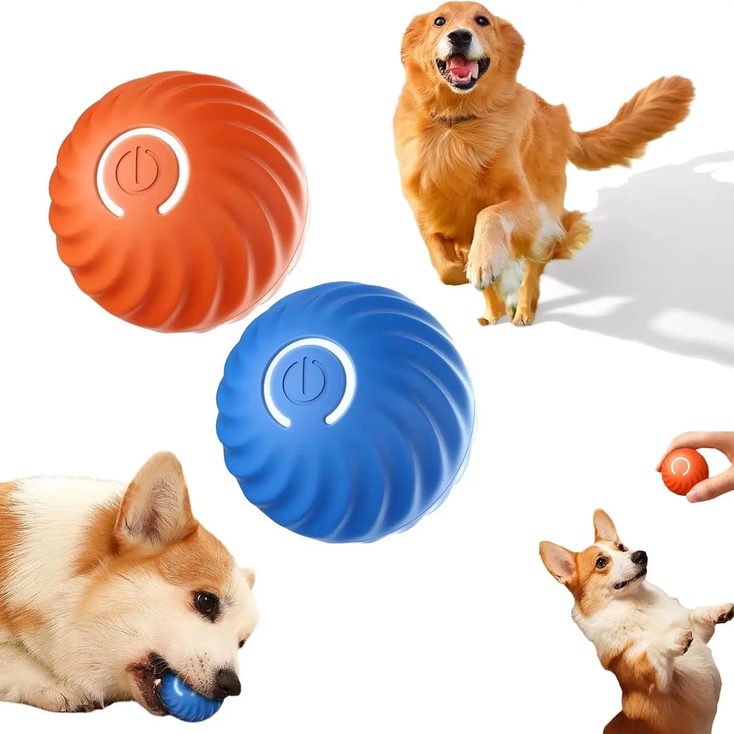 Shaky Ball Toy for Dogs, Interactive Dog Ball, Pet Self Moving Ball, 2026 New Pet Bounce Shaky Ball Toy for Dogs, Interactive Dog Ball, Pet Self Moving Ball, 2026 New Pet Bounce