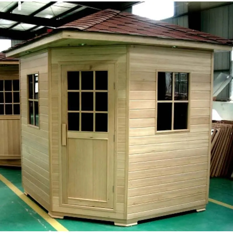 GSI - 4-5 Person Large Outdoor FIR Far Infrared Sauna - HOT NEW MODEL!
