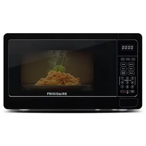 Frigidaire 0.7 Cu. ft. Countertop Microwave Oven, 700 Watt Microwave with 10 Power Levels, Black