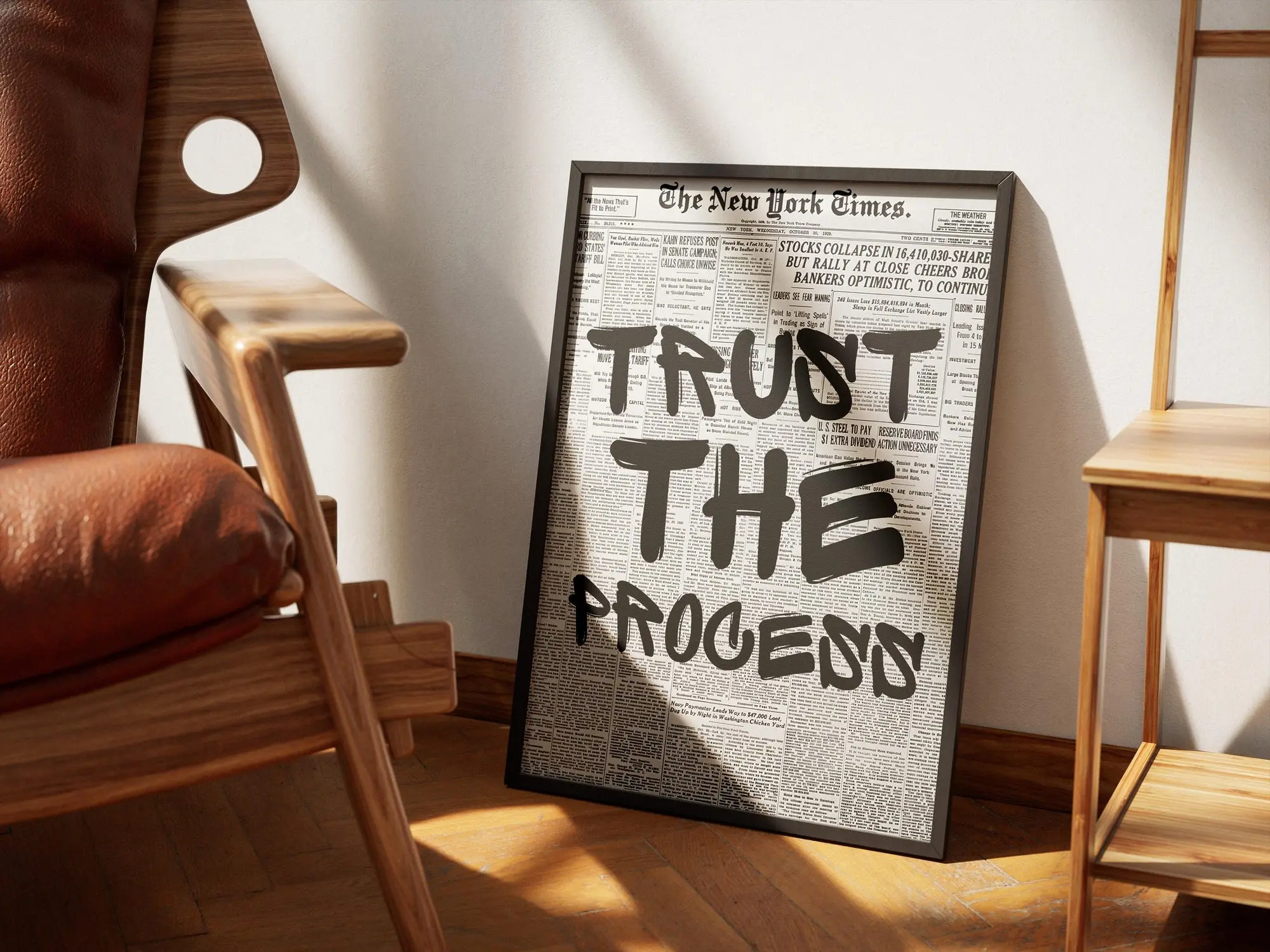 Trust The Process Poster Motivational Wall Art Growth Mindset Quote Print Trust The Process Poster Motivational Wall Art Growth Mindset Quote Print