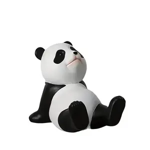 Cute Creative Desktop Phone Stand Holder, Small Decorative Panda Phone Rack, Home Use Mobile Support Bracket, Desk Accessory