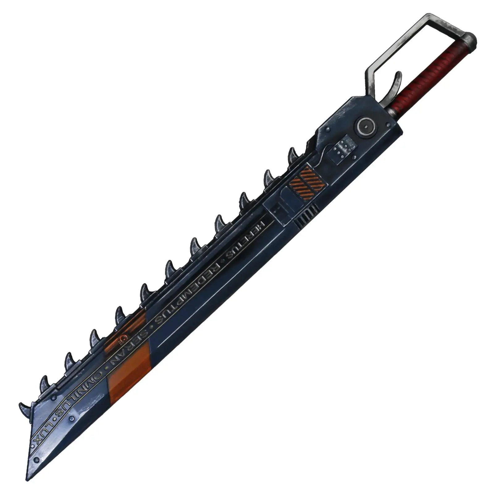 Munetoshi 39.5" Foam Warrior Chain 40k Iron Saw Anime Hammer Cosplay Costume Prop Space Black Ultra